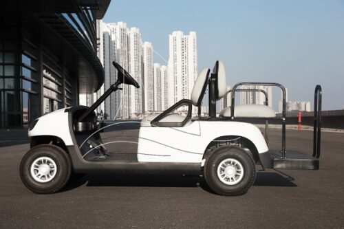 open golf cart